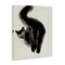 Stupell Industries Fun Black Cat Behind Canvas Wall Art Design by Melissa Wang
